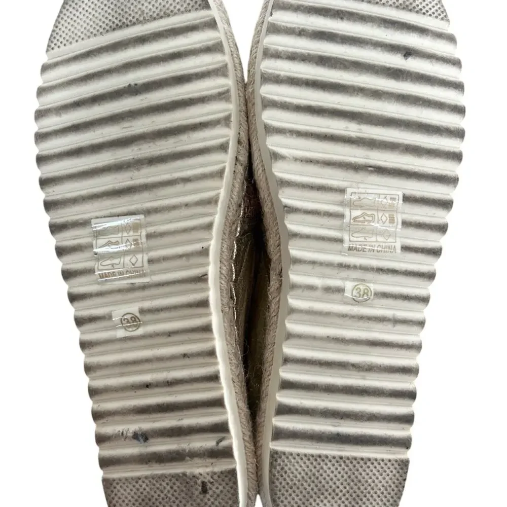 Patrizia by Spring Step Women’s Metallic Espadrilles